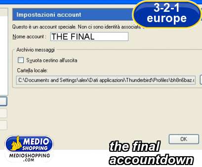 Medioshopping the final       accountdown