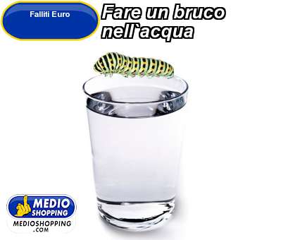 Medioshopping Fare un bruco  nell`acqua