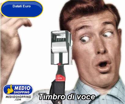 Medioshopping Timbro di voce