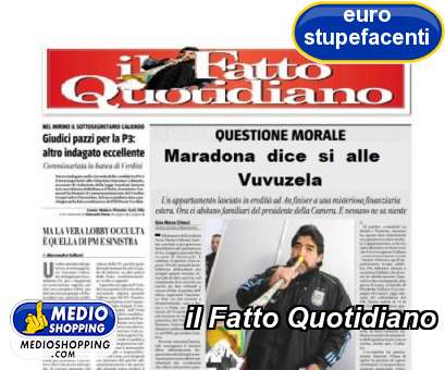 Medioshopping il Fatto Quotidiano