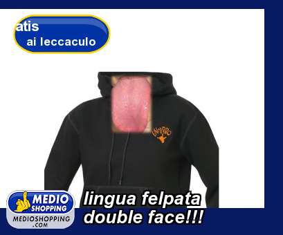 Medioshopping lingua felpata double face!!!