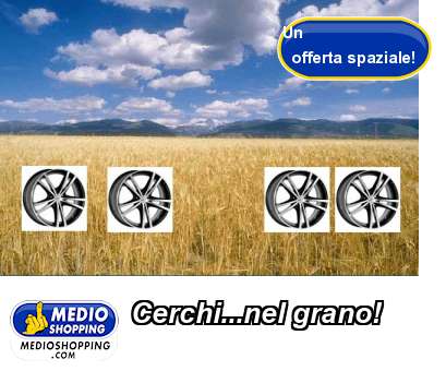 Medioshopping Cerchi...nel grano!