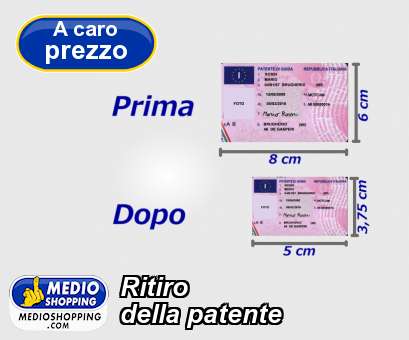 Medioshopping Ritiro della patente