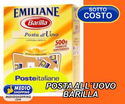 Medioshopping POSTA ALL`UOVO         BARILLA