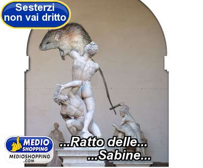 Medioshopping ...Ratto delle...         ...Sabine...