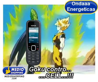 Medioshopping Goku contro...       ....CELL...!!!