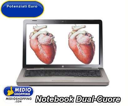 Medioshopping Notebook Dual-Cuore