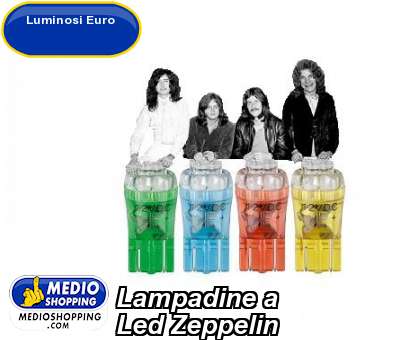 Medioshopping Lampadine a  Led Zeppelin