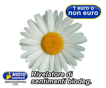 Medioshopping Rivelatore di sentimenti biodeg.