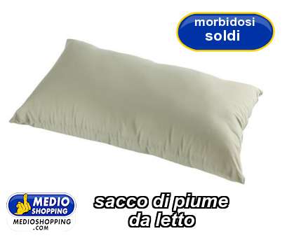 Medioshopping sacco di piume           da letto