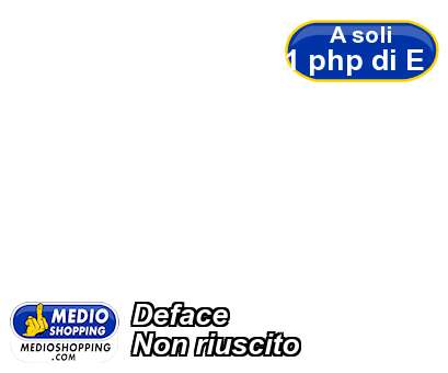 Medioshopping Deface Non riuscito