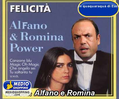 Alfano e Romina