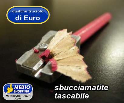 Medioshopping sbucciamatite tascabile