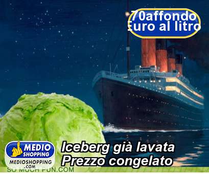 Medioshopping Iceberg gi lavata Prezzo congelato