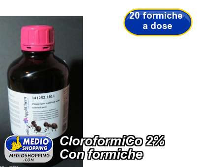 Medioshopping CloroformiCo 2% Con formiche