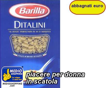 Medioshopping piacere per donna in scatola