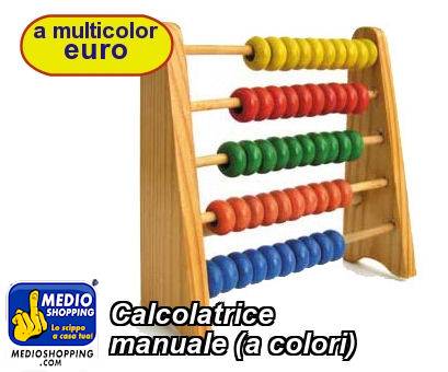 Calcolatrice manuale (a colori)
