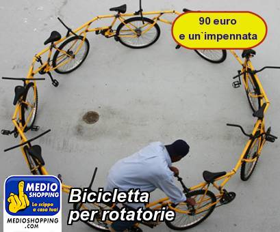 Medioshopping Bicicletta per rotatorie