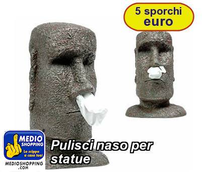 Medioshopping Pulisci naso per statue