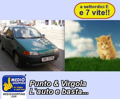 Medioshopping Punto & Virgola L`auto e basta...