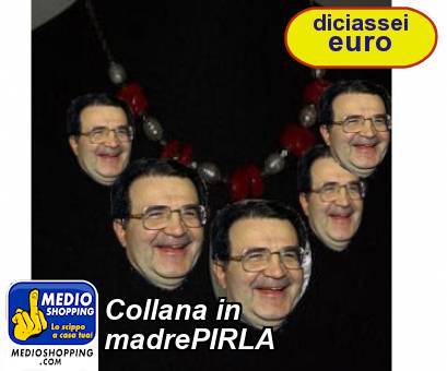 Medioshopping Collana in madrePIRLA