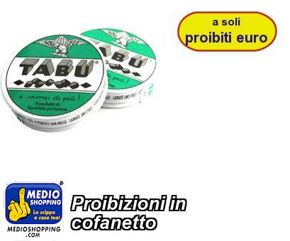 Medioshopping Proibizioni in cofanetto