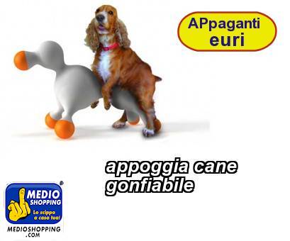 Medioshopping appoggia cane gonfiabile