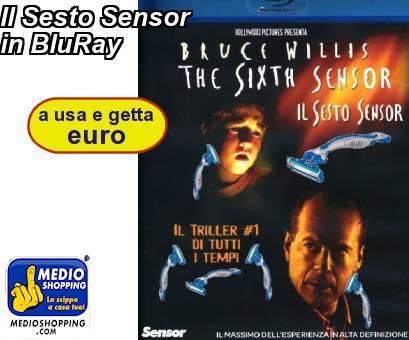 Medioshopping Il Sesto Sensor in BluRay