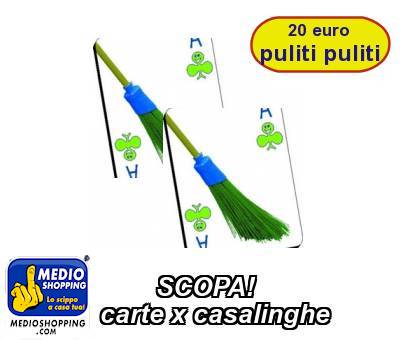 Medioshopping SCOPA! carte x casalinghe