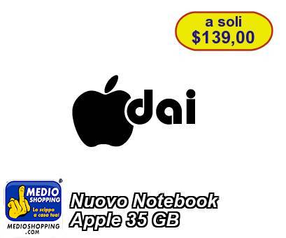 Medioshopping Nuovo Notebook Apple 35 GB