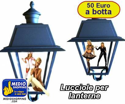 Medioshopping Lucciole per          lanterne