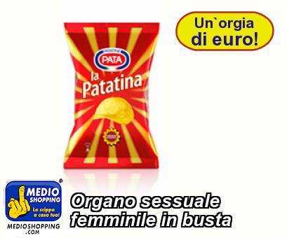 Medioshopping Organo sessuale  femminile in busta