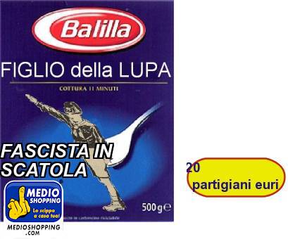 Medioshopping FASCISTA IN  SCATOLA