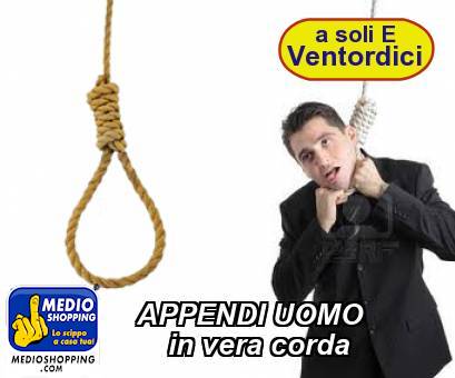 Medioshopping APPENDI UOMO     in vera corda