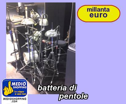 Medioshopping batteria di               pentole