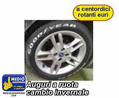 Medioshopping Auguri a ruota cambio invernale