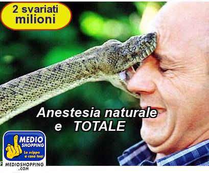 Medioshopping Anestesia naturale      e   TOTALE