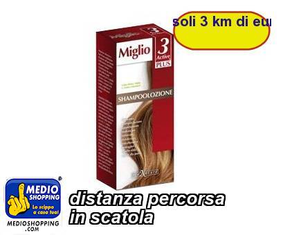 Medioshopping distanza percorsa in scatola