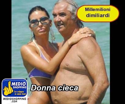 Medioshopping Donna cieca