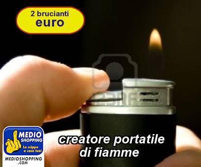 Medioshopping creatore portatile         di fiamme