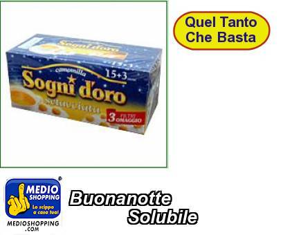 Medioshopping Buonanotte              Solubile