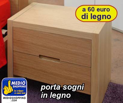 Medioshopping porta sogni      in legno