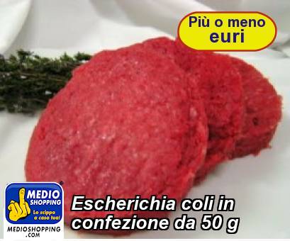Escherichia coli in confezione da 50 g