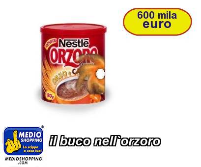 Medioshopping il buco nell`orzoro