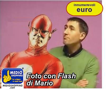 Foto con Flash di Mario