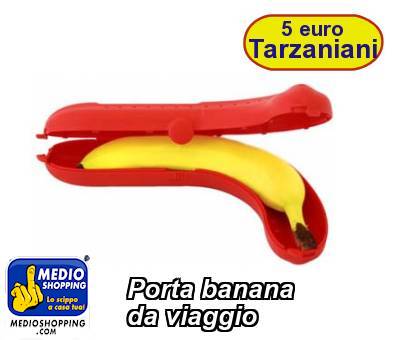 Medioshopping Porta banana da viaggio