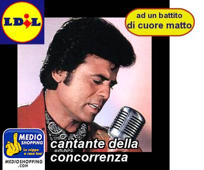 Medioshopping cantante della concorrenza