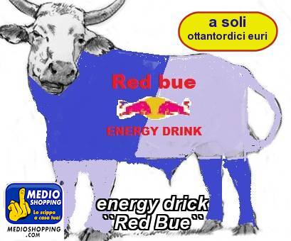 Medioshopping energy drick        ``Red Bue``