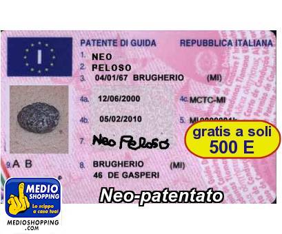 Medioshopping Neo-patentato