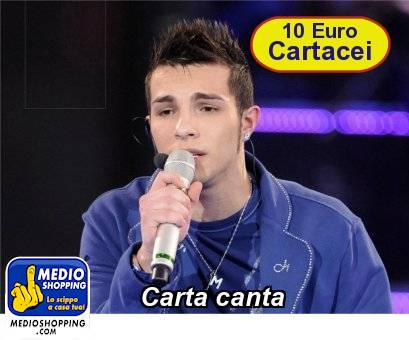 Medioshopping Carta canta